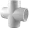 Charlotte Pipe And Foundry Charlotte Pipe Schedule 40 2 in. Slip X 2 in. D Slip PVC Cross 1 pk PVC 02410 1400 - alternate 1